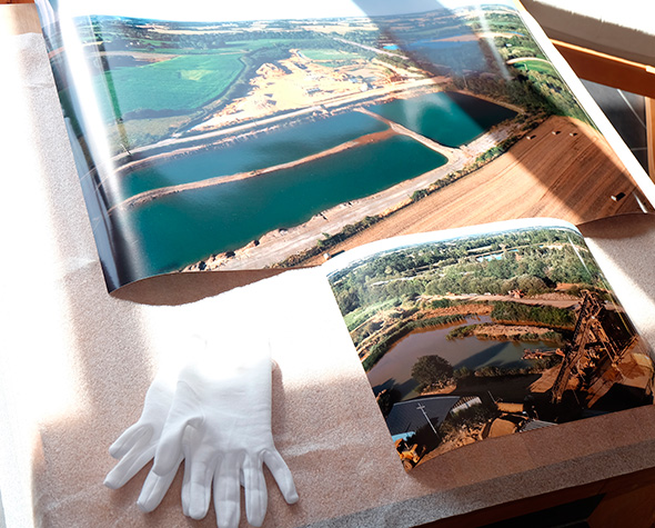 Photographies aériennes Sablière