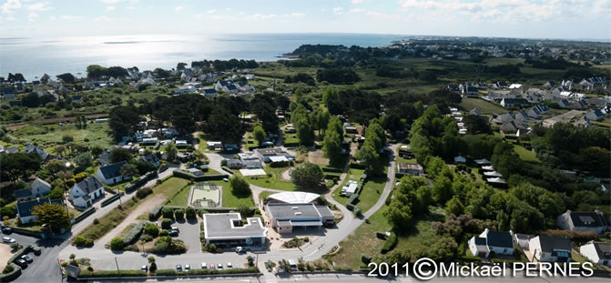 Panorama aérien relais de l'Océan KAP